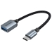 USB-kabel Vention CCXHB 15 cm Grijs (1 Stuks)