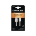 USB Cable DURACELL USB5031W 1 m Бял