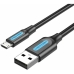 USB-kaabel Vention COLBI Must 3 m