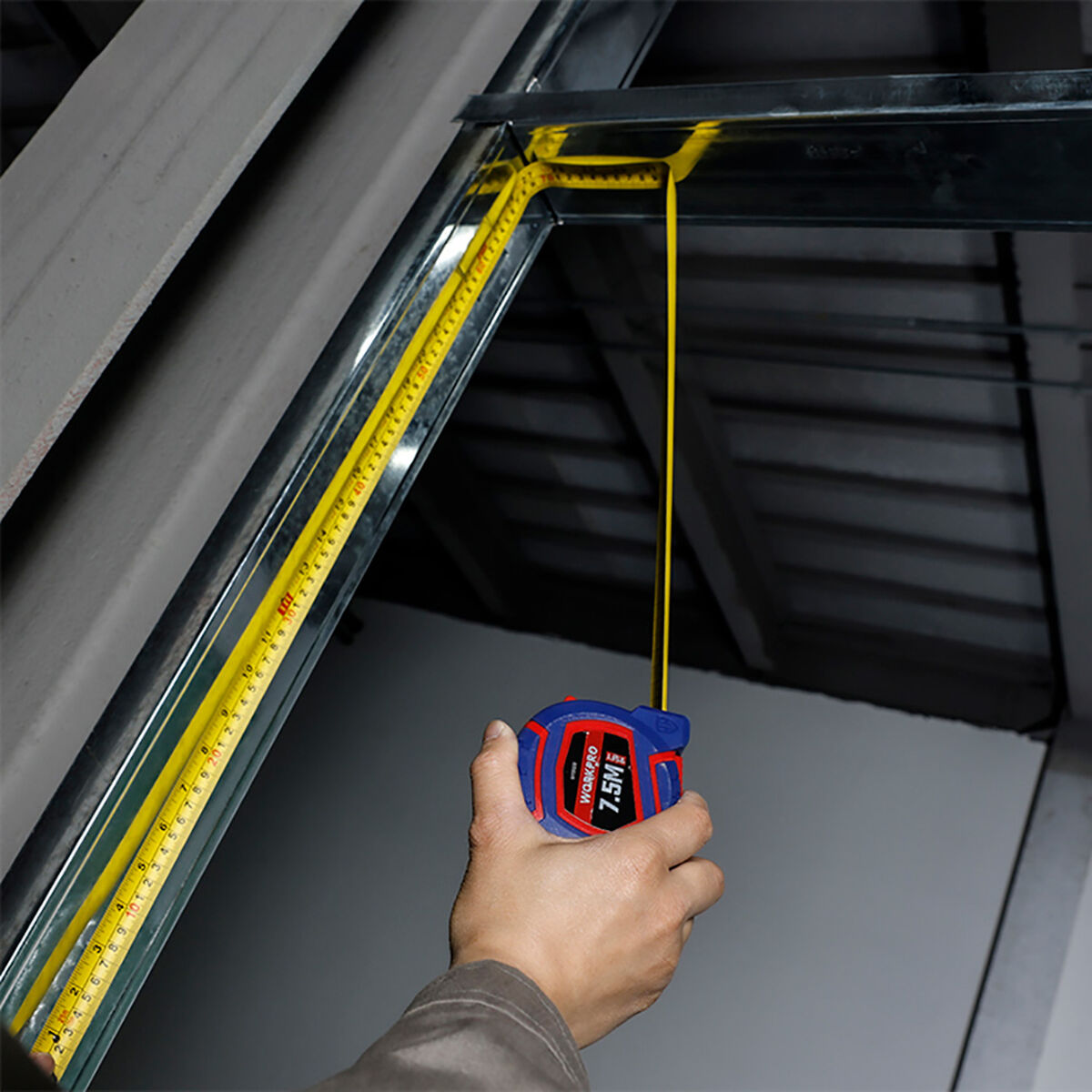 Flexometer Workpro 25 mm 7,5 mm