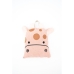 Deken Crochetts Deken Roze Giraf 85 x 140 x 2 cm