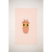 Koc Crochetts Koc Żółty Różowy Biedronka 85 x 140 x 2 cm