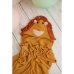 Badehåndkle Crochetts Brun 126 x 2 x 100 cm Løve