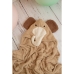 Toalha de banho Crochetts Bege 120 x 2 x 110 cm Elefante