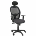 Καρέκλα γραφείου με κεφαλάρι P&C B10CRNC Σκούρο γκρίζο