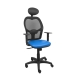 Kancelářská židle s opěrkou hlavky P&C B10CRNC Modrý