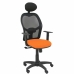 Καρέκλα γραφείου με κεφαλάρι P&C B10CRNC Πορτοκαλί