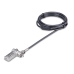 USB-kaabel Startech UNIVC4D-LAPTOP-LOCK Must/Hall 2 m