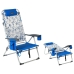 Καρέκλα στην παραλία Μπλε 106 x 47 x 45 cm