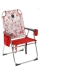 Strand szék Piros 87 x 47 x 37 cm