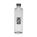 fľaša na vodu Versa H2o Čierna Oceľ polystyrén 1,5 L 9 x 29 x 9 cm