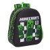 Školský batoh 3D Minecraft Čierna zelená 27 x 33 x 10 cm