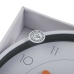Стенен часовник Versa Бял Пластмаса Кварц 4 x 30 x 30 cm