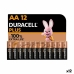 Alkaliske batteri DURACELL Plus 1,5 V LR06 (12 enheter)