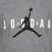 Barn T-shirt med kortärm Nike Jordan  Grå Ljusgrå