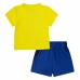 Completo Sportivo per Bambini Nike Df Icon  Giallo Azzurro Multicolore 2 Pezzi