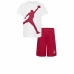 Sportsantrekk for barn Nike Knit  Hvit Rød Flerfarget 2 Deler