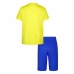 Completo Sportivo per Bambini Nike Giallo Azzurro 2 Pezzi