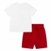 Otroški športni outfit Nike Bela Rdeča 2 Kosi