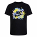 Camiseta de Manga Corta Infantil Nike Sport Splash  Negro