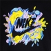 Camiseta de Manga Corta Infantil Nike Sport Splash  Negro
