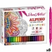 Tuschpennor Alpino Dual Artist Multicolour (8 antal)