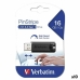 Minnepenn Verbatim Pinstripe Svart 16 GB (10 enheter)