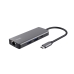 USB Hub Trust 24968 Sølv (1 enheter)