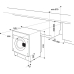 Waschmaschine / Trockner Whirlpool Corporation BIWDWG861485EU 1400 rpm 8 kg