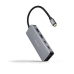 USB Hub NANOCABLE 10.16.1006 Grey (1 Unit)