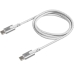 USB-C - USB-C Kábel Xtorm CX2070 Fehér Fekete 1 m