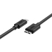 USB C zu Micro USB-B-Kabel Unitek Y-C475BK Schwarz 1 m