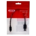 USB A til USB C Kabel Unitek Y-C490BK Svart 250 cm