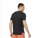 Ανδρική Μπλούζα με Κοντό Μανίκι New Balance Graphic Impact Run Μαύρο