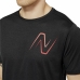 Vīriešu Krekls ar Īsām Piedurknēm New Balance Graphic Impact Run Melns