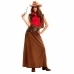 Kostume til voksne My Other Me Rød Cowboy kvinde M/L (Refurbished A)