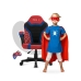 Fotel dla Graczy Huzaro HZ-Ranger 1.0 Spider Niebieski Czarny Czerwony