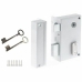 Lock Yale YAV37G 12,5 x 7 x 18 White Steel Doors
