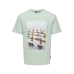 T-shirt à manches courtes homme Only & Sons Onskolton Reg Beach Surf Vert