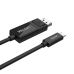 Cable USB-C a DisplayPort Unitek V1146A Negro 1,8 m