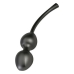 Jane Wonda Kegel Balls Black Mystim Silicone Silicone/ABS (Ø 3,3 cm)