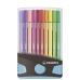 Markør-sett Stabilo Pen 68 Color Parade Deksel Flerfarget