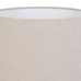 Bordlampe 32 x 32 x 54 cm Keramik Natur Hvid