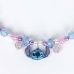 Girl's Necklace Stitch Blue Purple