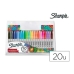 Tuschpennor Sharpie 2061128 Multicolour 20 Delar
