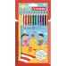 Creioane culori Stabilo Trio Thick Multicolor