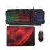 Tastatur und Gaming Maus Mars Gaming MCP118 Schwarz Qwerty Spanisch QWERTY