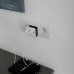 USB-Ladegerät für die Wand Chacon Weiß