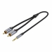 Kabel Audio jack na RCA Vention BCNBH 2 m