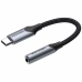 USB-C till Jack 3.5 mm Adapter Vention BGJHA 10 cm